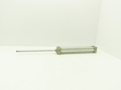 SMC Pneumatic Air Cylinder 2" Bore 12" Stroke Non Rotating Rod 250psi