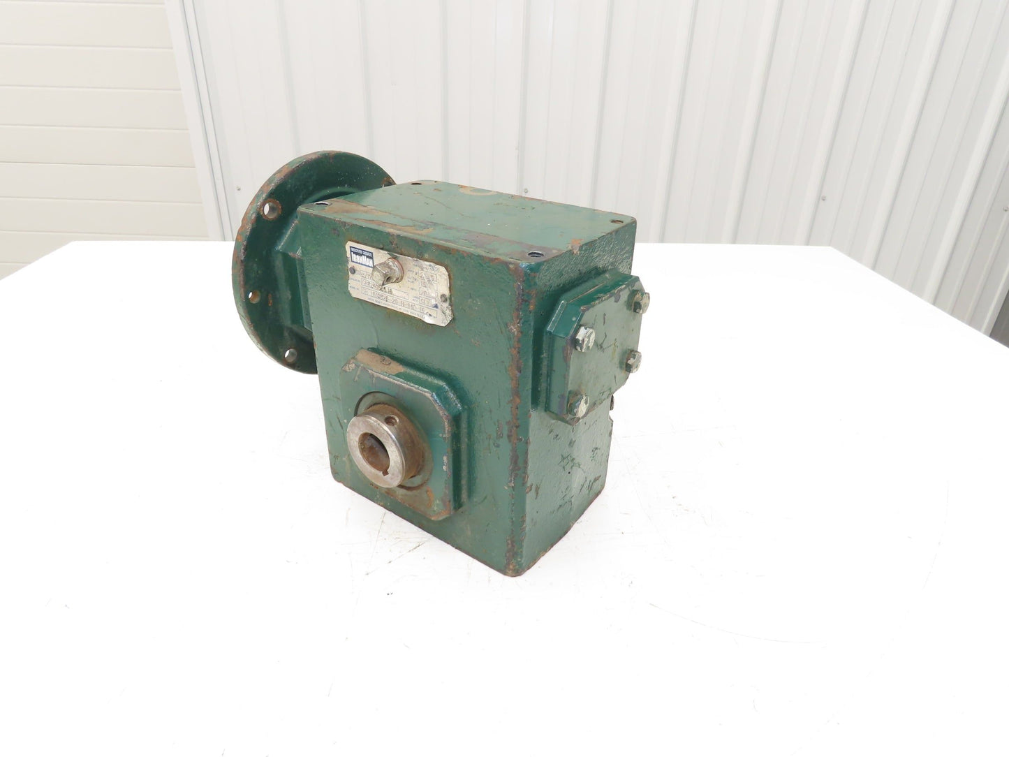 Ohio Gear GR-MMQ826-20-H-140-16 Worm Gearbox 20:1 Ratio 3Hp 87rpm 143TC Hollow