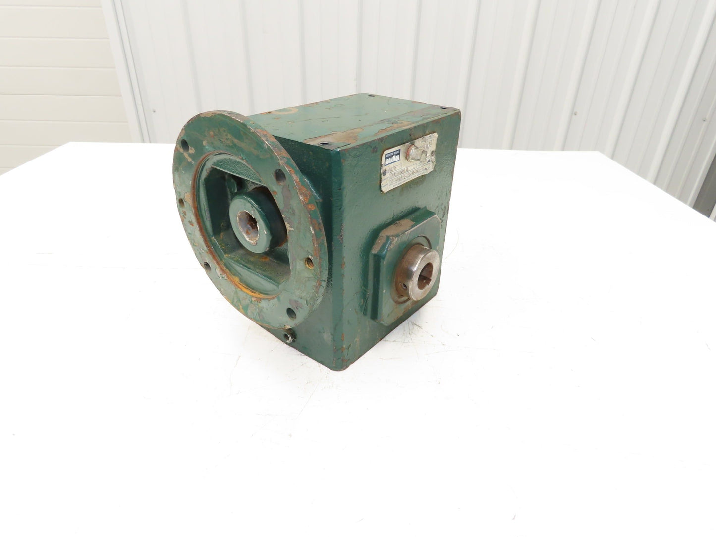 Ohio Gear GR-MMQ826-20-H-140-16 Worm Gearbox 20:1 Ratio 3Hp 87rpm 143TC Hollow