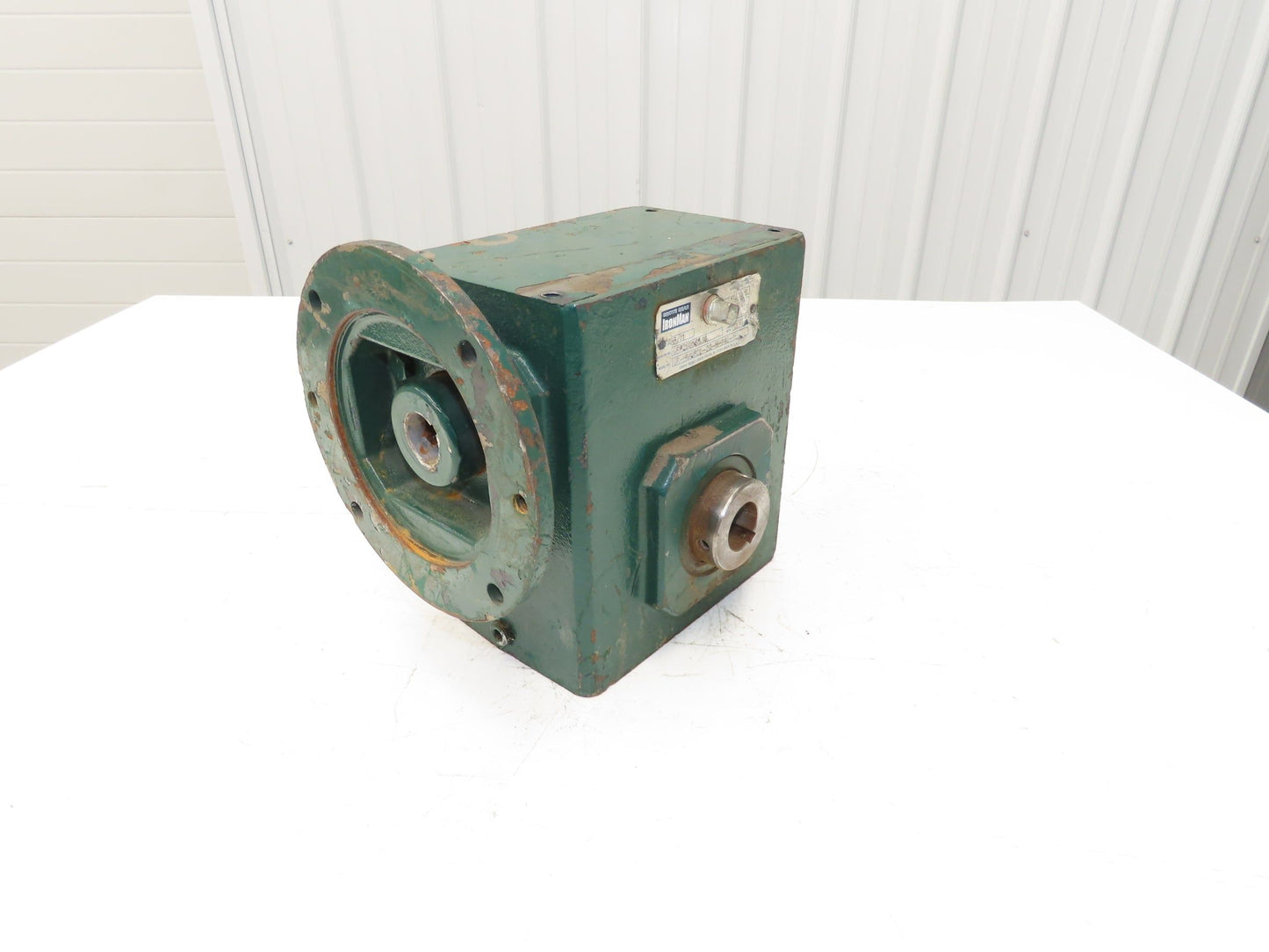 Ohio Gear GR-MMQ826-20-H-140-16 Worm Gearbox 20:1 Ratio 3Hp 87rpm 143TC Hollow
