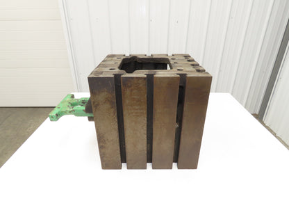 CNC Milling Machine Fixture T Slot Block Table 15x14x15" Steel Cast Iron Plate
