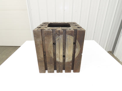 CNC Milling Machine Fixture T Slot Block Table 15x14x15" Steel Cast Iron Plate