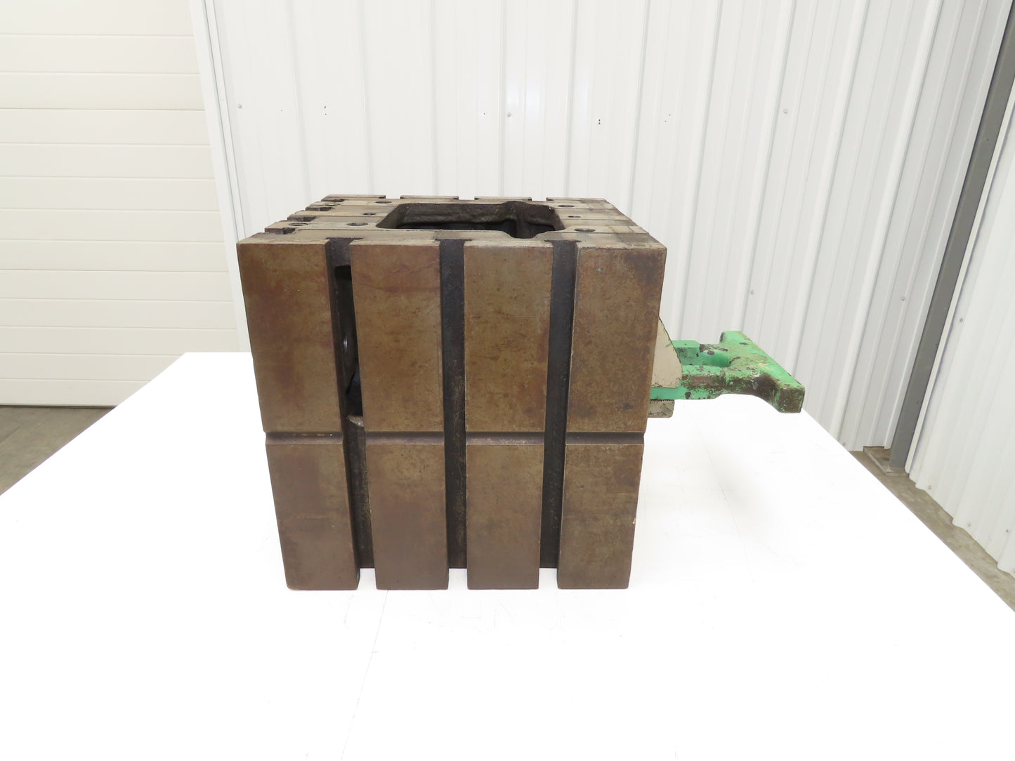 CNC Milling Machine Fixture T Slot Block Table 15x14x15" Steel Cast Iron Plate