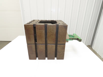 CNC Milling Machine Fixture T Slot Block Table 15x14x15" Steel Cast Iron Plate