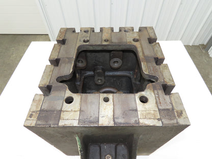 CNC Milling Machine Fixture T Slot Block Table 15x14x15" Steel Cast Iron Plate