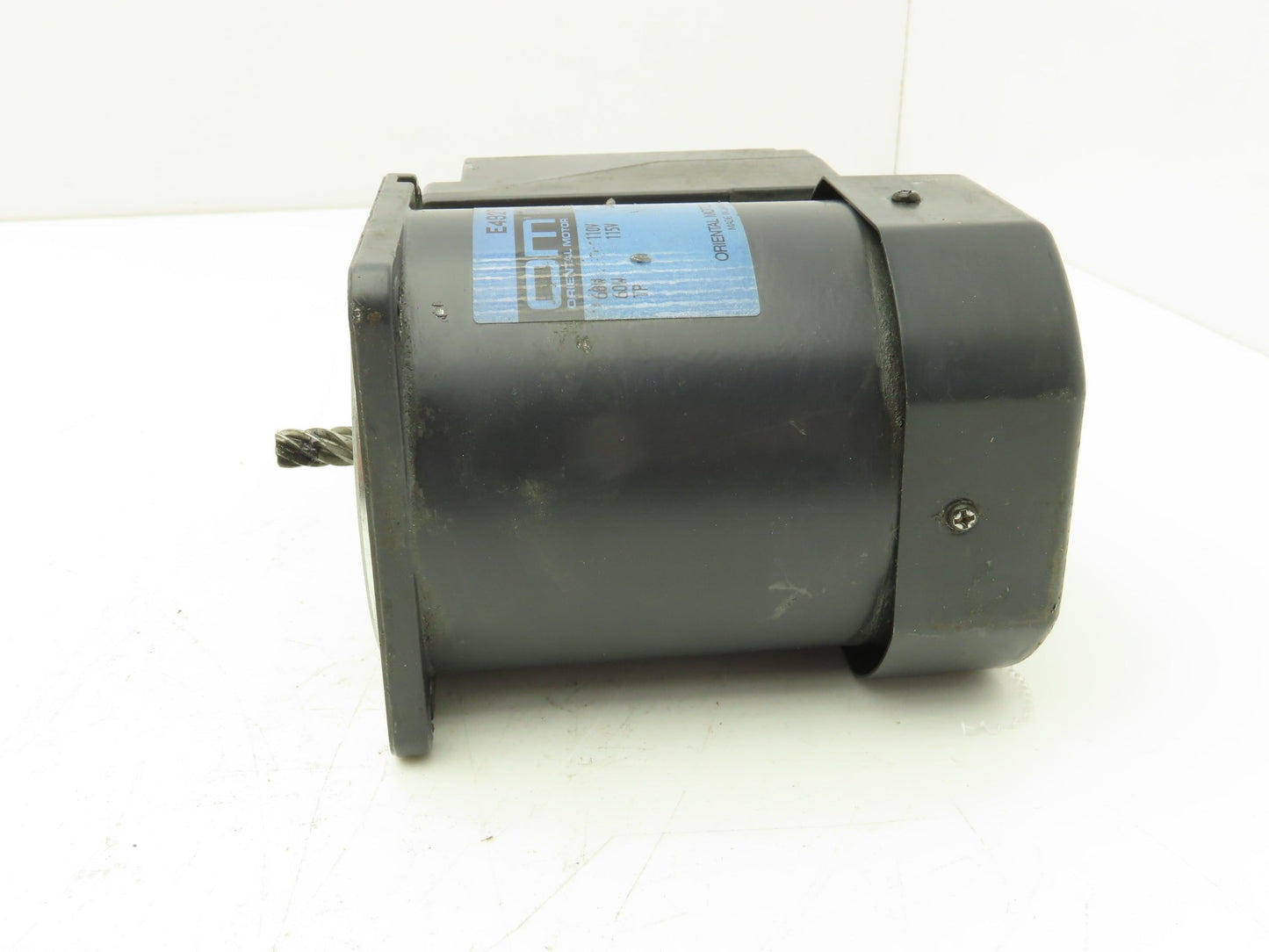 Oriental Motor E4927-M Induction Motor 60W 1450 RPM 115VAC 1PH Pinion Shaft