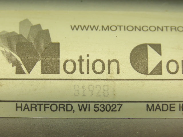 Motion Controls S1928 Pneumatic Air Cylinder 2" Bore 13-1/4" Stroke