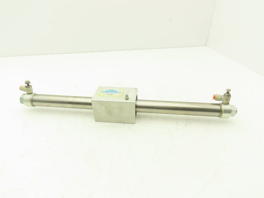 Bimba UG-0912-AF Ultran Rodless Cylinder Gold Coupling 1-1/16" Bore 12" Stroke