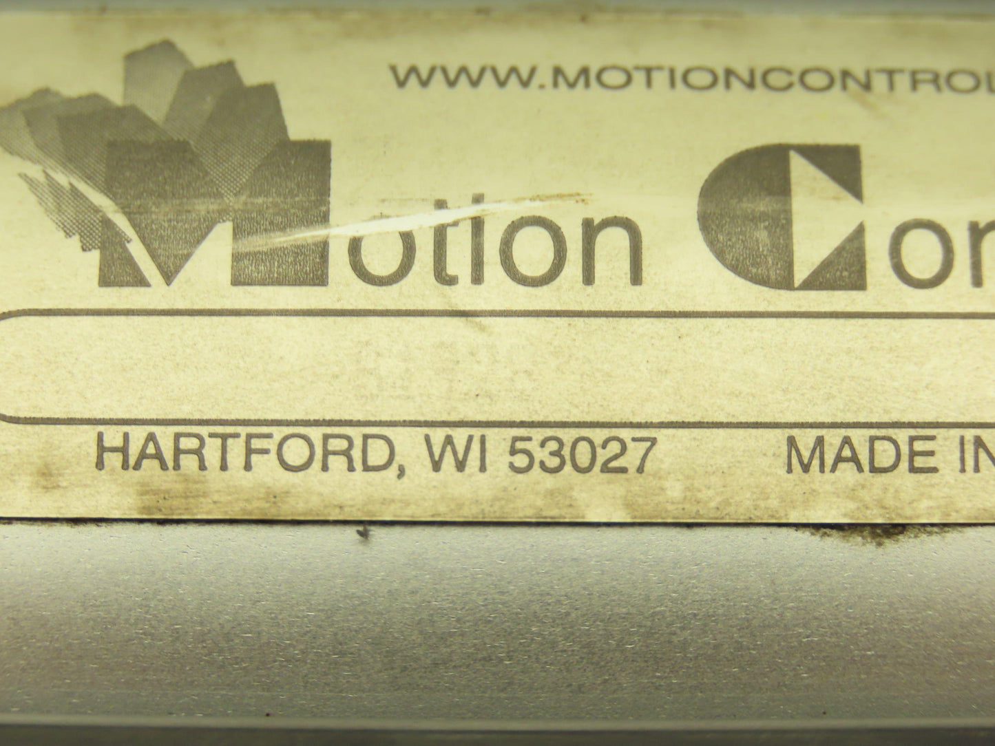 Motion Controls S1928 Pneumatic Air Cylinder 2" Bore 13-1/4" Stroke