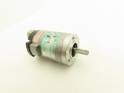Sanyo Denki 104-3024 Tachometer Generator 7VDC/1000rpm