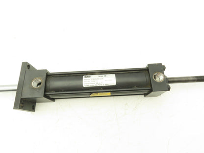 Parker J2AUS13A Pneumatic Air Cylinder 1.5" Bore 6" Adjustable Stroke 250psi