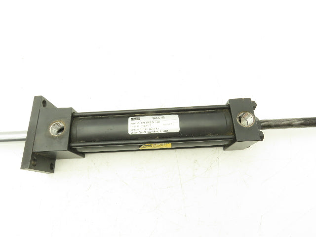 Parker J2AUS13A Pneumatic Air Cylinder 1.5" Bore 6" Adjustable Stroke 250psi