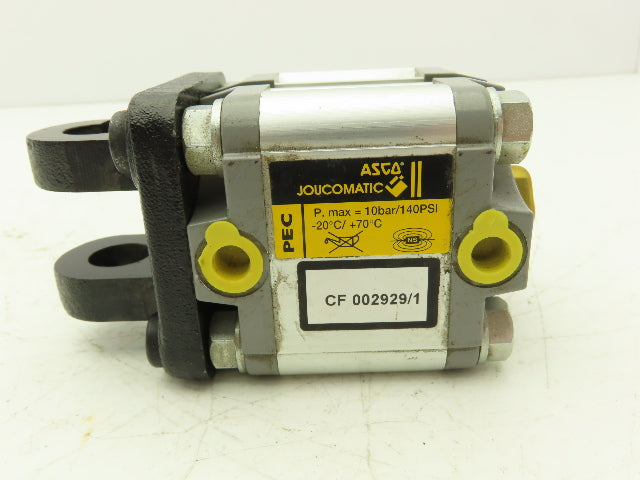 Asco Joucomatic CF 002929/1 Pneumatic Air Cylinder 50mm Bore 20mm Stroke 140psi