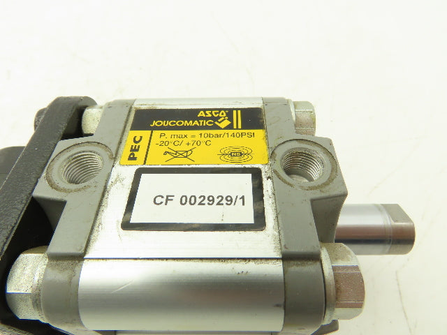 Asco Joucomatic CF 002929/1 Pneumatic Air Cylinder 50mm Bore 20mm Stroke 140psi
