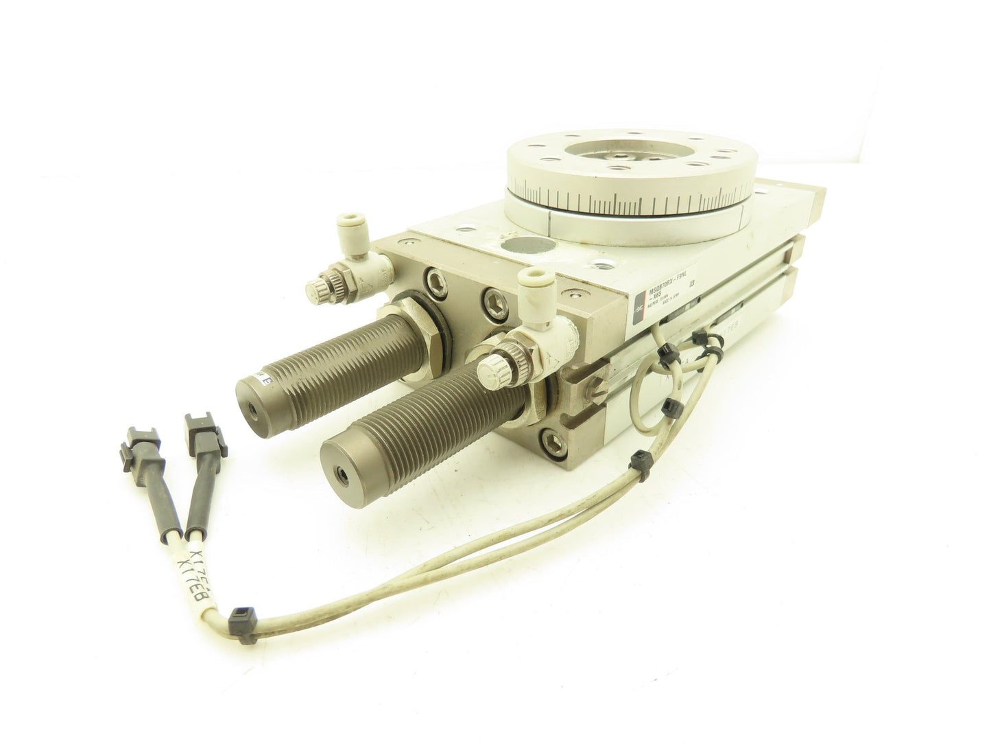 SMC MSQB70RX-F9NL Pneumatic Rotary Actuator Table Rack & Pinion 0.6MPa