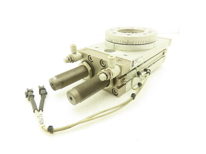 SMC MSQB70RX-F9NL Pneumatic Rotary Actuator Table Rack & Pinion 0.6MPa