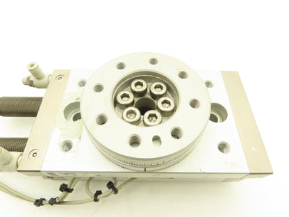 SMC MSQB70RX-F9NL Pneumatic Rotary Actuator Table Rack & Pinion 0.6MPa