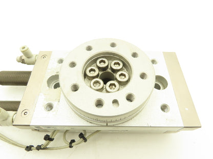 SMC MSQB70RX-F9NL Pneumatic Rotary Actuator Table Rack & Pinion 0.6MPa