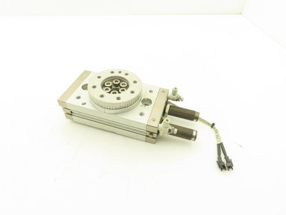 SMC MSQB70RX-F9NL Pneumatic Rotary Actuator Table Rack & Pinion 0.6MPa
