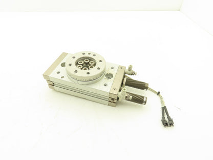 SMC MSQB70RX-F9NL Pneumatic Rotary Actuator Table Rack & Pinion 0.6MPa