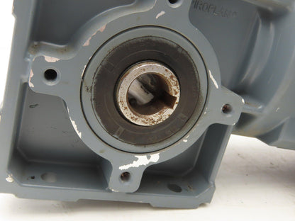 Sew Eurodrive WAF30 DR63L4/BR Brake Gearmotor 75:1 Ratio 21rpm .5Hp 230/460V