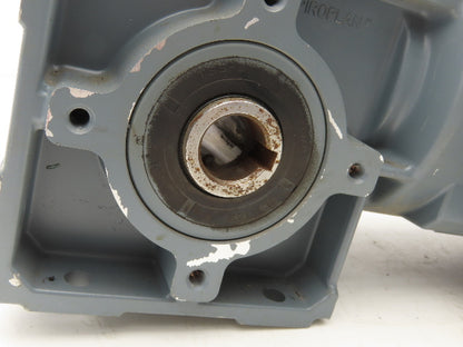 Sew Eurodrive WAF30 DR63L4/BR Brake Gearmotor 75:1 Ratio 21rpm .5Hp 230/460V