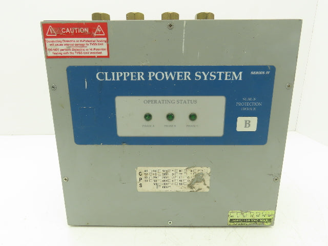 Cutler Hammer CPSBX208YBTT Transient Voltage Surge Suppressor 208Y/120 3Ph 4W