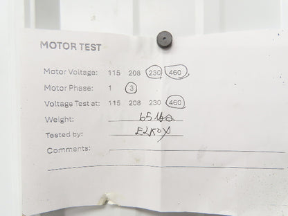 Sew Eurodrive DFT80K4 AC Gearmotor 80:1 Ratio 21rpm 0.75Hp 230/460V