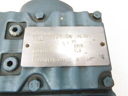 Sew Eurodrive DFT80K4 AC Gearmotor 80:1 Ratio 21rpm 0.75Hp 230/460V