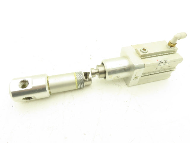 SMC CDQ2B50-40DCM-F7DWMC-XC18 Pneumatic Air Cylinder 50mm Bore 40mm Stroke
