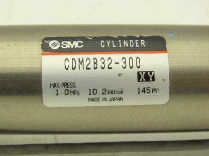 SMC CDM2B32-300 Pneumatic Air Cylinder 32mm Bore 300mm Stroke 145psi