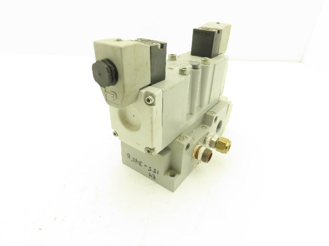 Parker H22VXBG023C Pneumatic Air Solenoid Valve 120VAC 1/2" NPT 145 PSIG