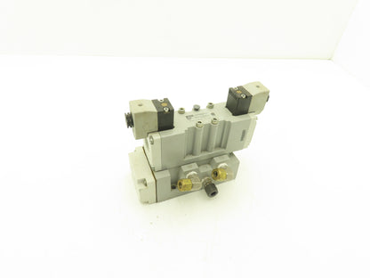 Parker H22VXBG023C Pneumatic Air Solenoid Valve 120VAC 1/2" NPT 145 PSIG