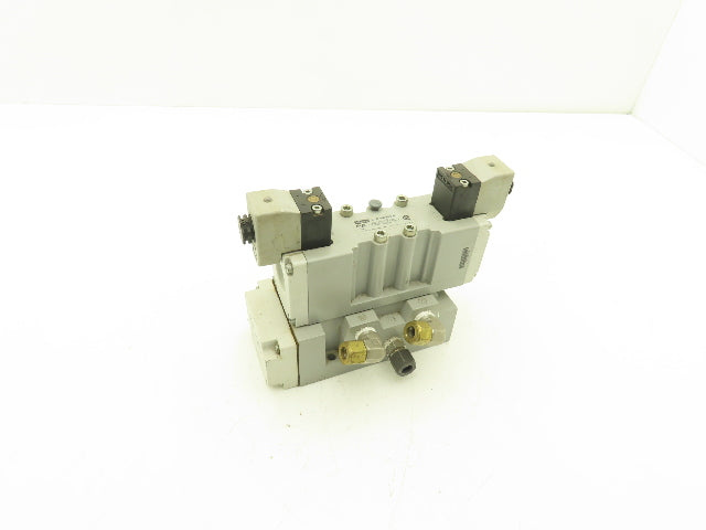 Parker H22VXBG023C Pneumatic Air Solenoid Valve 120VAC 1/2" NPT 145 PSIG