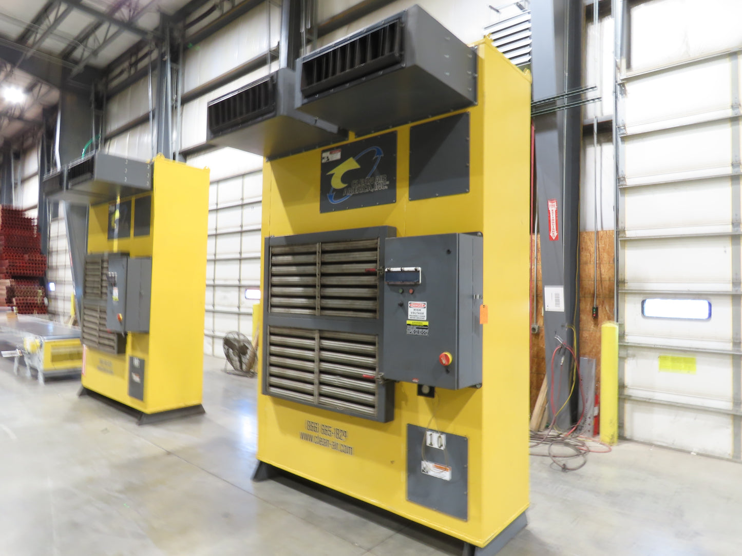 Clean Air America STR6 Streamer Welding Dust Collector 10Hp 480V Pulser Filter