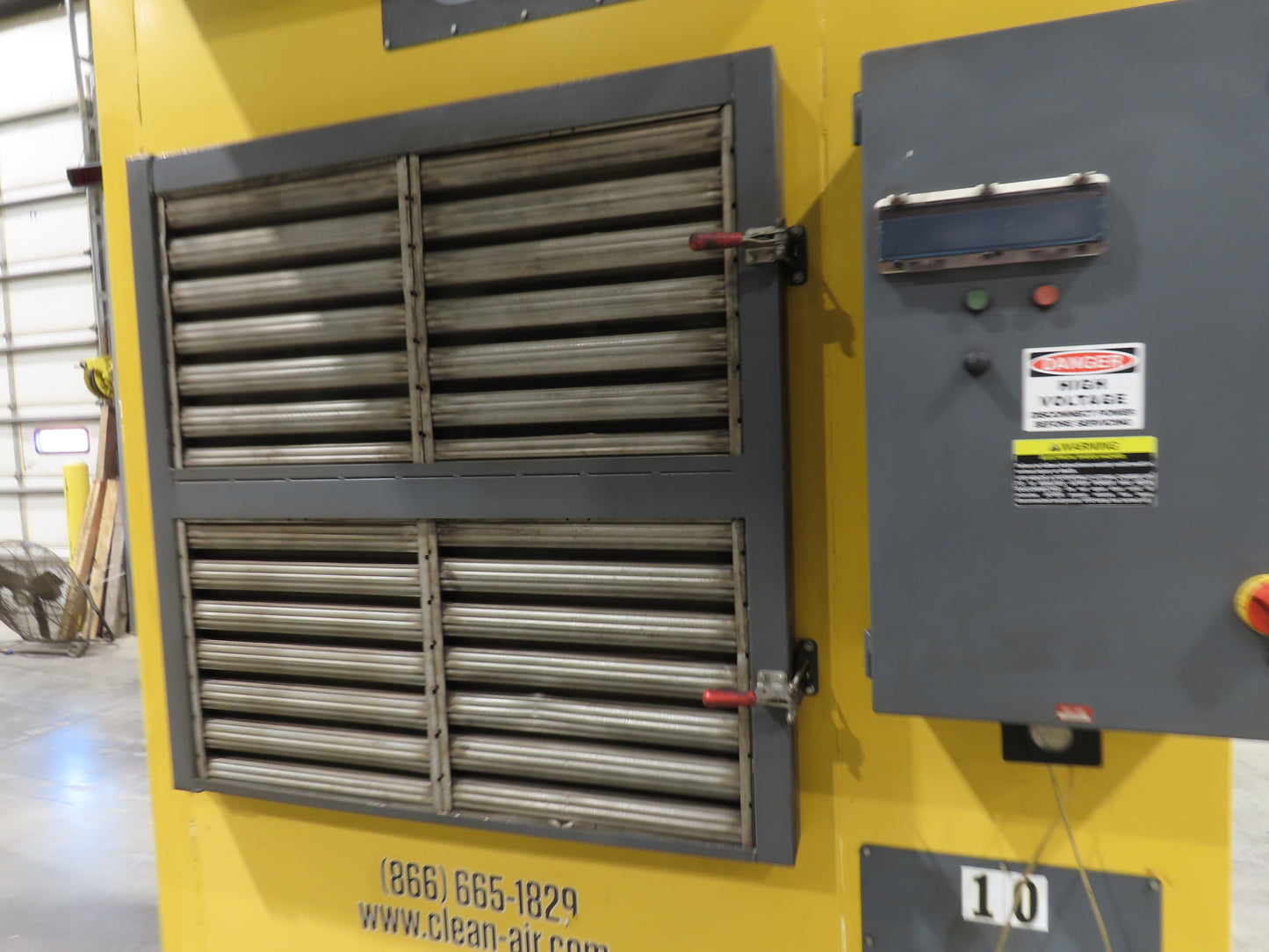 Clean Air America STR6 Streamer Welding Dust Collector 10Hp 480V Pulser Filter