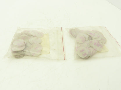 3M 366L Hookit II Microfinishing Discs 1.25" 50mic Aluminum Oxide Lot of 200