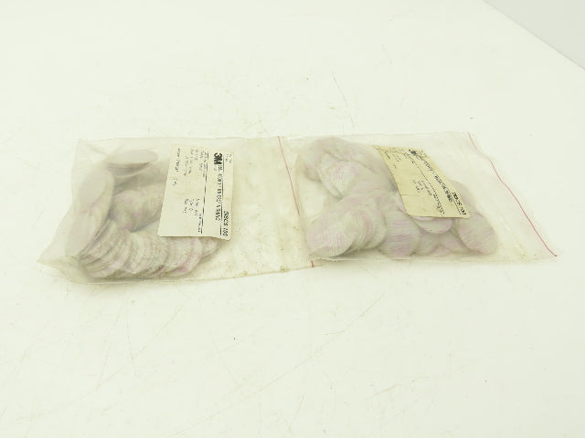 3M 366L Hookit II Microfinishing Discs 1.25" 50mic Aluminum Oxide Lot of 200