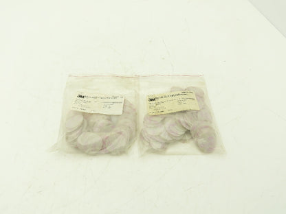 3M 366L Hookit II Microfinishing Discs 1.25" 50mic Aluminum Oxide Lot of 200