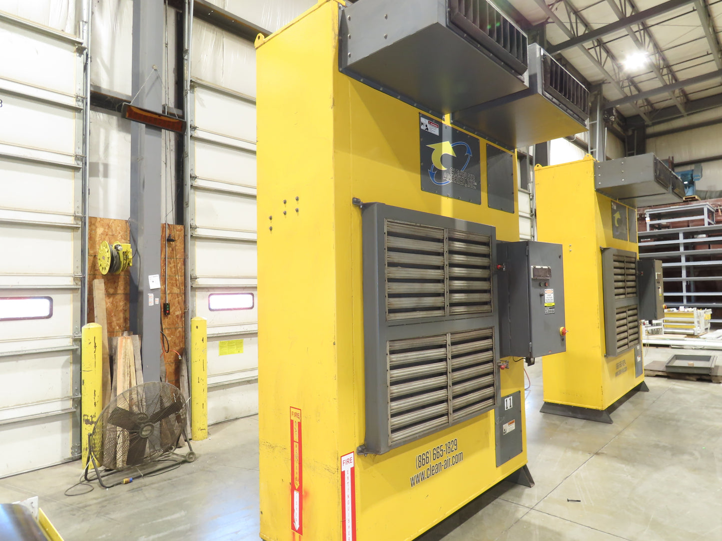 Clean Air America STR 6 Streamer Welding Dust Collector 10Hp 480V Pulser Filter