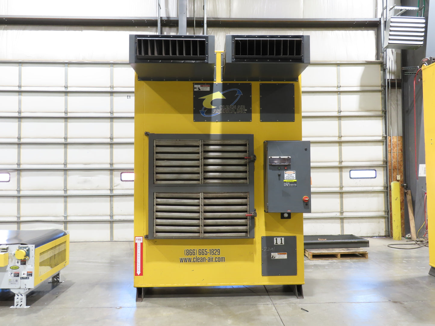 Clean Air America STR 6 Streamer Welding Dust Collector 10Hp 480V Pulser Filter