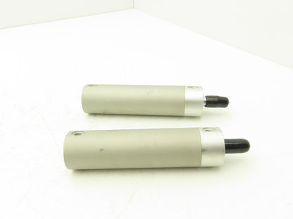 SMC NCG32-IAK01-0300 Round Pneumatic Air Cylinder 1.25" Bore 3" Stroke Lot of 2