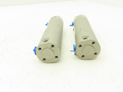 SMC NCG32-IAK01-0300 Round Pneumatic Air Cylinder 1.25" Bore 3" Stroke Lot of 2