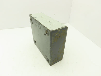 Square D 8736 RG8 Vintage Reversing Motor Starter 2Hp 600V Enclosure