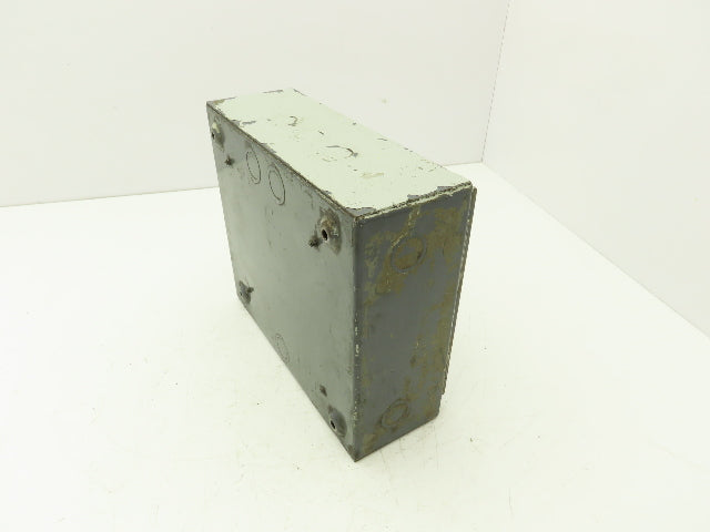 Square D 8736 RG8 Vintage Reversing Motor Starter 2Hp 600V Enclosure