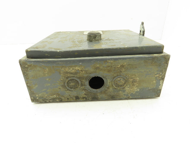 Square D 8736 RG8 Vintage Reversing Motor Starter 2Hp 600V Enclosure