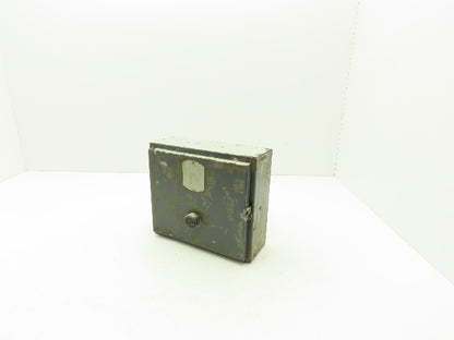 Square D 8736 RG8 Vintage Reversing Motor Starter 2Hp 600V Enclosure