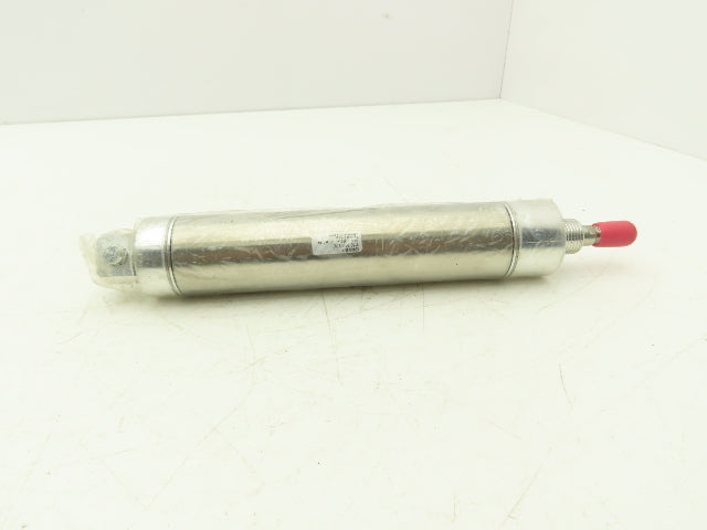 Ermanco 01.50 DPSR 5.000 Round Pneumatic Air Cylinder 1.5" Bore 5" Stroke 250psi