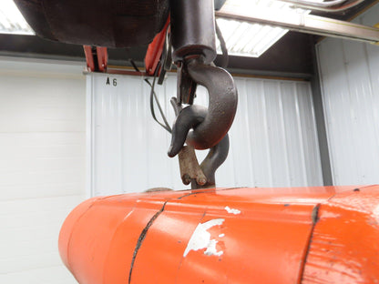 CM ShopAir 600 Lb Pneumatic Air Pendant Chain Hoist 10' Lift 90psi 16FPM