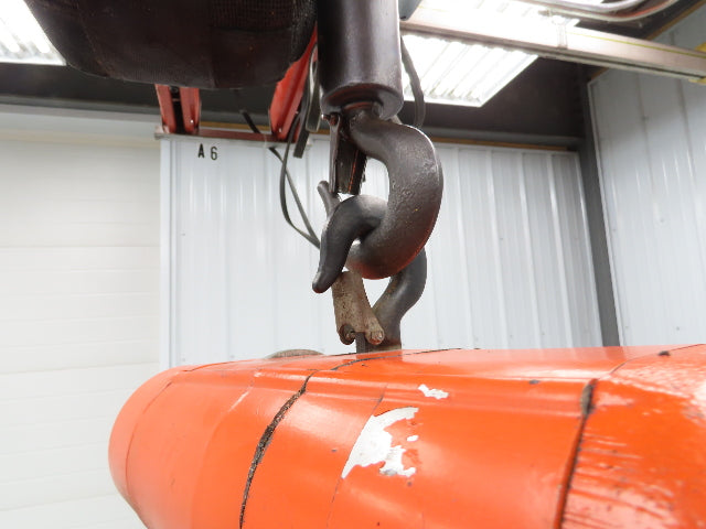 CM ShopAir 600 Lb Pneumatic Air Pendant Chain Hoist 10' Lift 90psi 16FPM